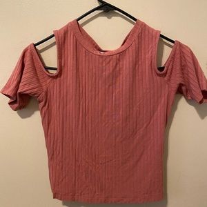 Blush Pink Cropped Top